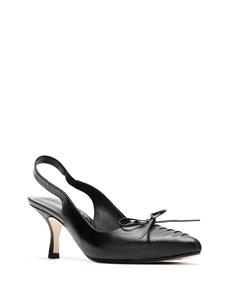 Sarah Chofakian Chanel Pila slingback pumps - Zwart