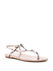 Del Carlo Viper flat sandals - Roze