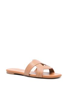Clergerie Ivory leather sandals - Bruin