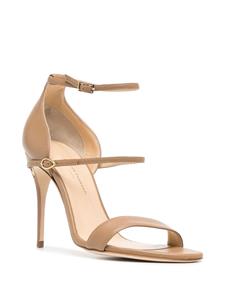 Jennifer Chamandi Rolando leren sandalen - Beige