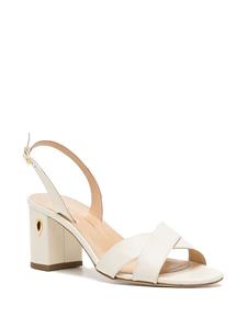 Jennifer Chamandi Leonardo leren sandalen - Wit