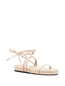 ALOHAS Rayna lace-up sandals - Beige