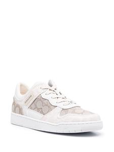 Coach Sneakers met monogramprint - Beige