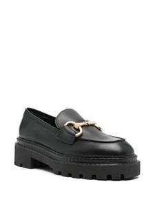 VAMSKO horsebit-detail leather loafers - Zwart