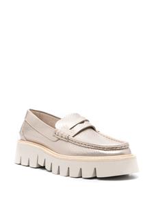 Pedro Garcia Sebas leather platform loafers - Goud