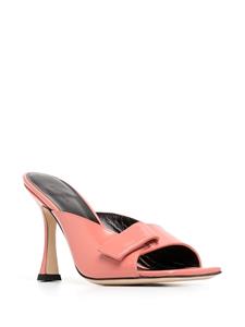 BY FAR Olivia leren muiltjes - Roze