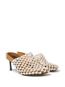 Stella McCartney Muiltjes van imitatieleer - Beige