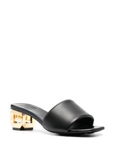 Givenchy 4G leren muiltjes - Zwart
