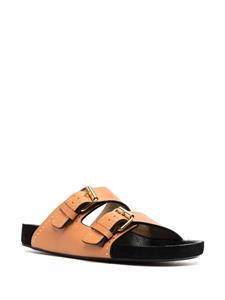 ISABEL MARANT Sandalen met gesp - Bruin