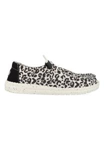 HEYDUDE Instappers Wendy Leopard HD40735-097 Zwart / Grijs 