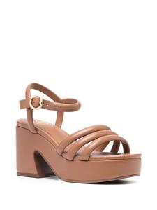 Ash Ony 95mm leather sandals - Bruin