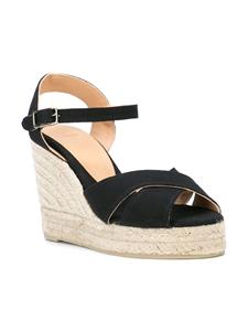 Castañer Blaudell sleehakken espadrilles - Bruin