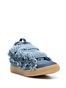 Lanvin Curb denim sneakers - Blauw