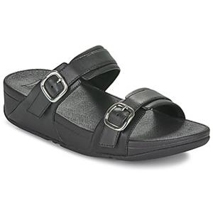 FitFlop Slippers  Lulu Adjustable Leather Slides