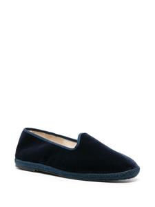 Scarosso William IV velvet loafers - Blauw