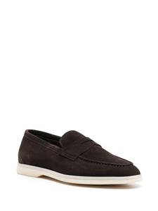 Scarosso Luciana suede penny loafers - Bruin