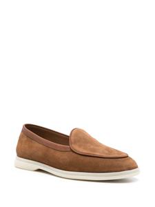 Scarosso Livio suede loafers - Bruin