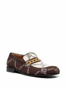 Marni Loafers met monogram - Bruin