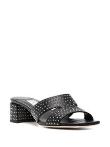 Jimmy Choo Ellison 48mm mules - Zwart