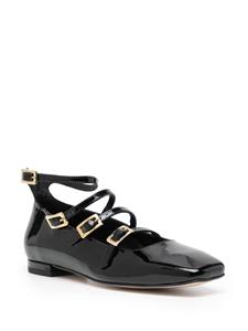 ALOHAS Luke ballerina's met meerdere bandjes - Zwart