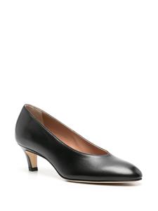 Scarosso Deva 50mm leather pumps - Zwart