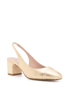 Scarosso Miranda 65mm metallic pumps - Goud