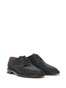 Maison Margiela Tabi brogues verfraaid met stras - Zwart