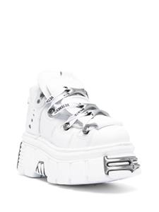 VETEMENTS x New Rock sneakers met plateauzool - Wit