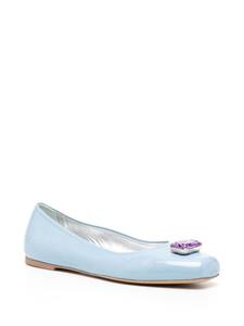 Madison.Maison Marion leather ballet flats - Blauw