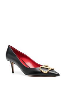 valentinogaravani Valentino Garavani Pumps met logoplakkaat - Zwart