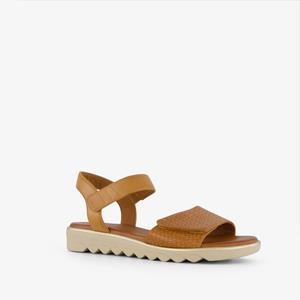 Softline dames sandalen cognac