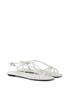 Prada Leren sandalen - Wit