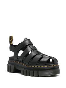 Dr. Martens Ricki caged leather sandals - Zwart