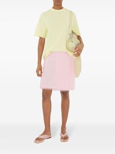 Burberry check open-toe flat sandals - Roze