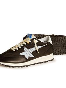 Golden Goose Sneakers met leren hak - Zwart