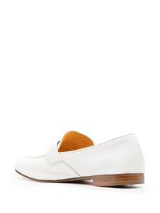Madison.Maison Lock leren loafers - Wit