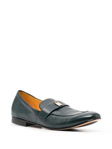 Madison.Maison Lock leren loafers - Groen