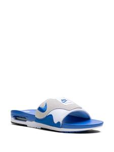 Nike Air Max 1 slides - Wit