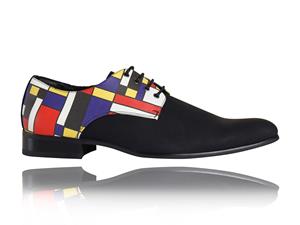 Lureaux Mondrianic  - Handgemaakte Nette Schoenen Voor Heren