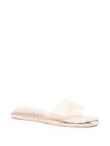 Cult Gaia Aldari transparent mules - Goud