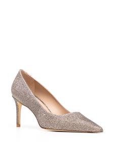Stuart Weitzman Stuart 50mm glitter pumps - Goud
