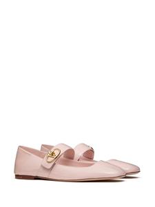 Valentino Garavani VLogo Locker Mary-Jane ballerina shoes - Roze
