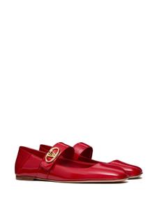 Valentino Garavani VLogo Locker ballerina shoes - Rood