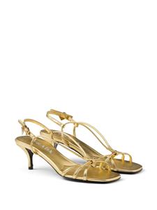 Prada 55mm leather sandals - Goud