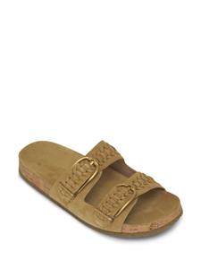 Veronica Beard Paige sandalen met gesp - Bruin