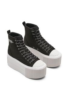 Marc Jacobs Sneakers met 75mm plateauzool - Zwart
