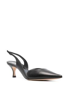 Casadei 70mm leather pumps - Zwart