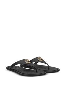Versace Alia flip flops - Zwart
