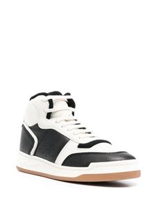 Saint Laurent Sneakers met colourblocking - Zwart