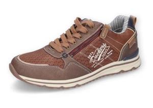 Dockers by Gerli Sneakers , vrijetijdsschoen, lage schoen, veterschoen met sier-rits